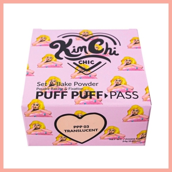 Kimchi Chic Beauty Other - KimChi Puff Puff Pass Set & Bake Powder in Translucent